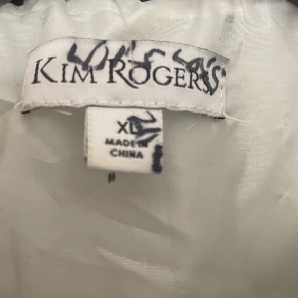 Kim Rogers Quilted Vest Size XL with pockets - Picture 4 of 6